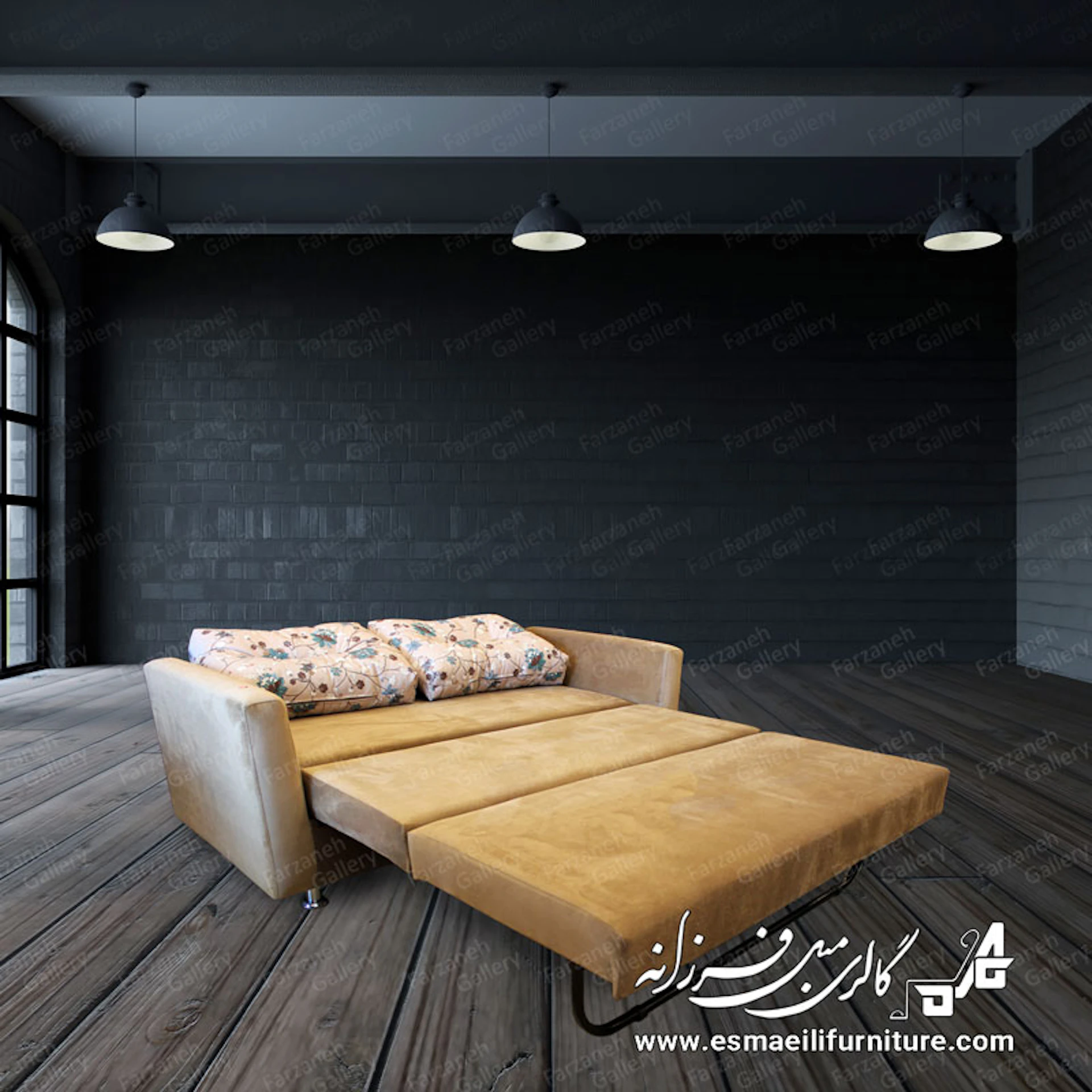 مبل تختخواب شو مدل T۱۱۵