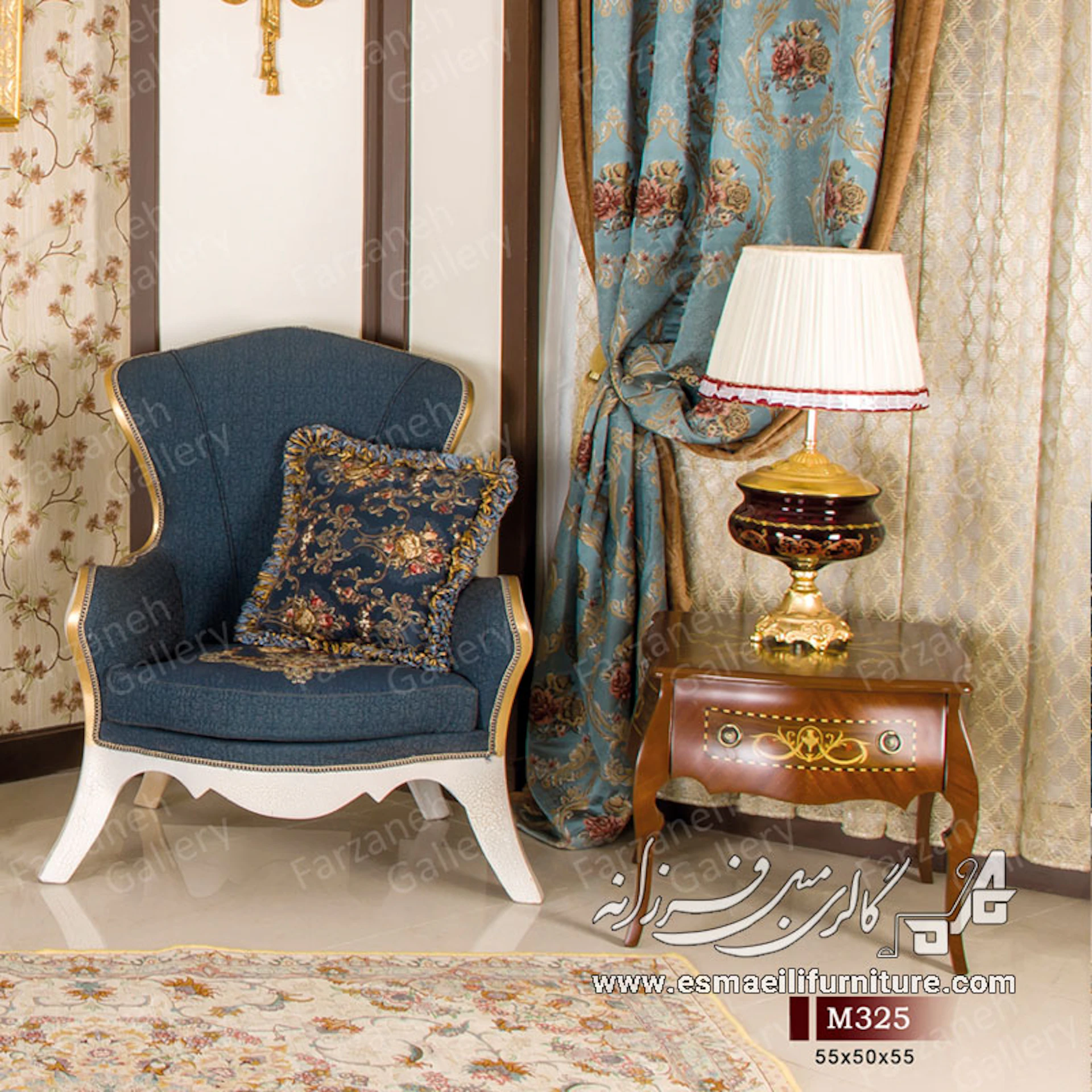 میز عسلی معرق مدل M325