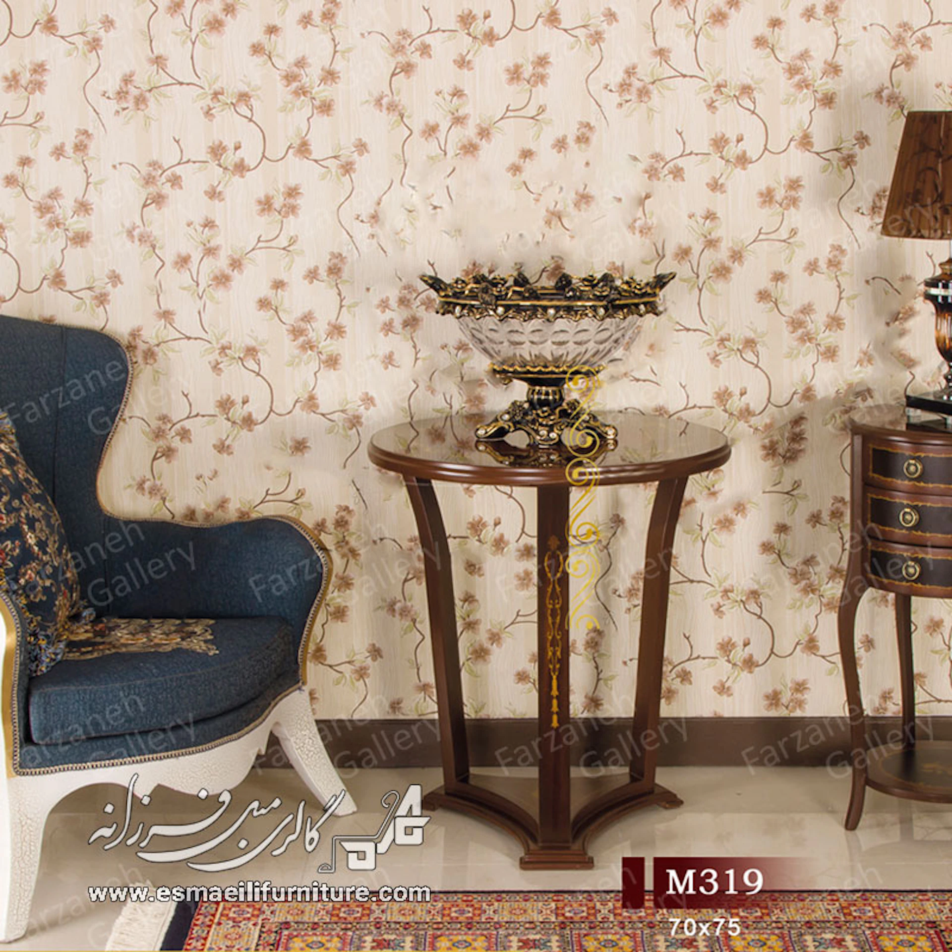 میز عسلی معرق مدل M319