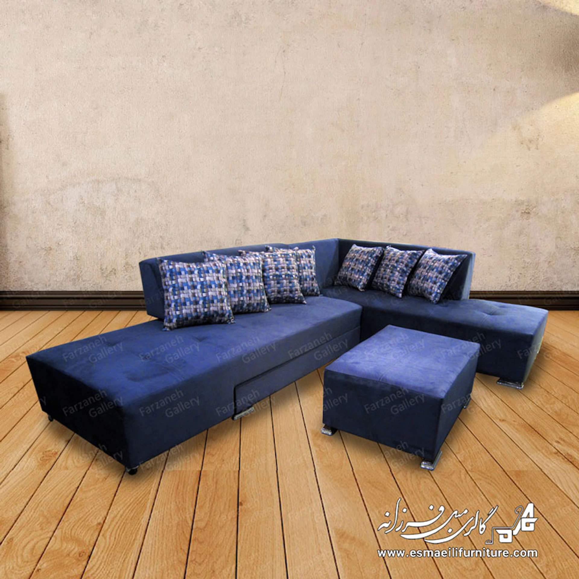 مبل ال تختخواب شو مدل TL001