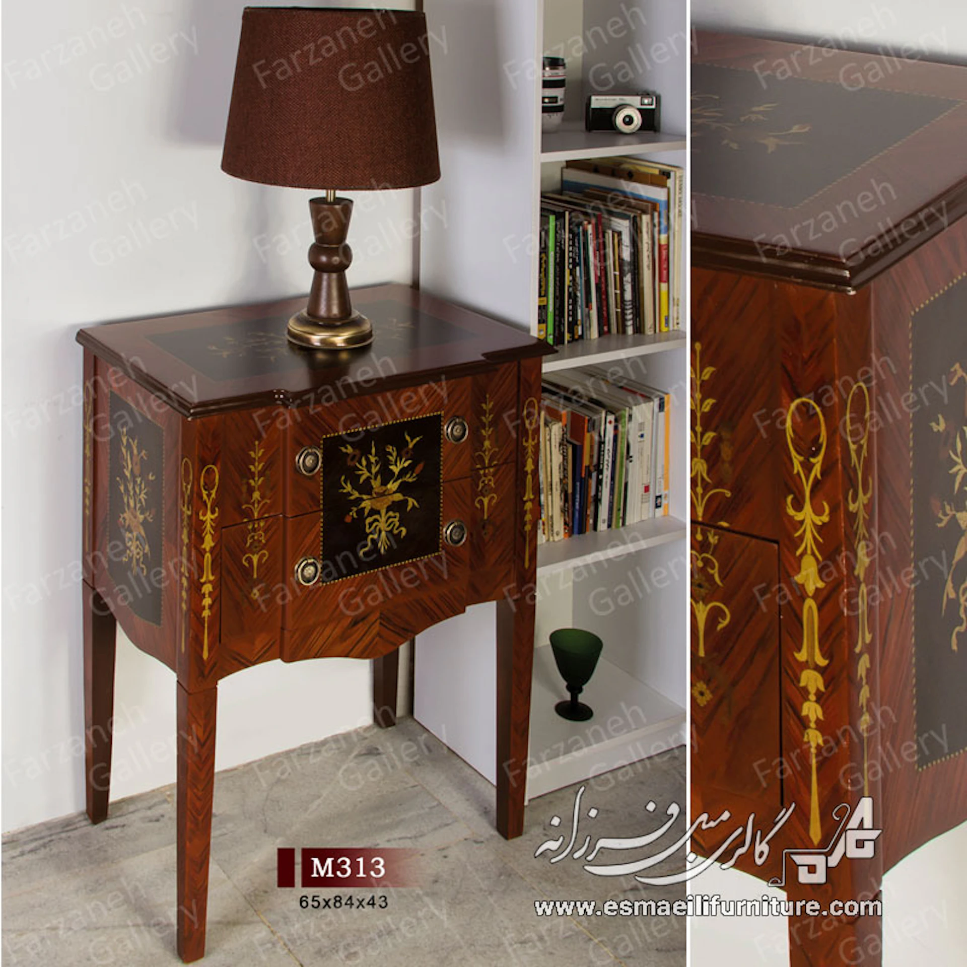 میز عسلی معرق مدل M313