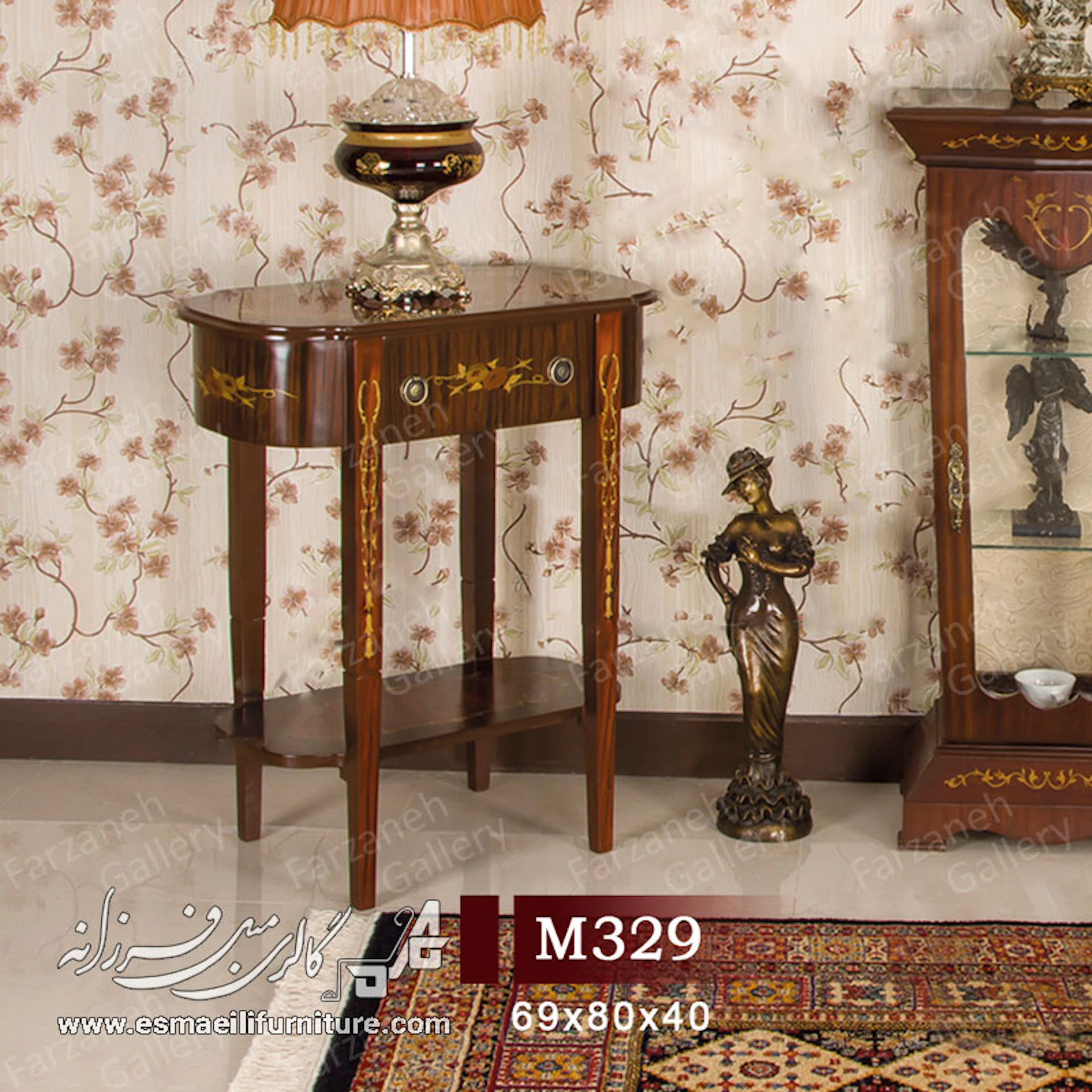 میز عسلی معرق مدل M329